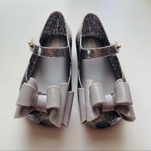 Mini Melissa Glitter Shoes sz7